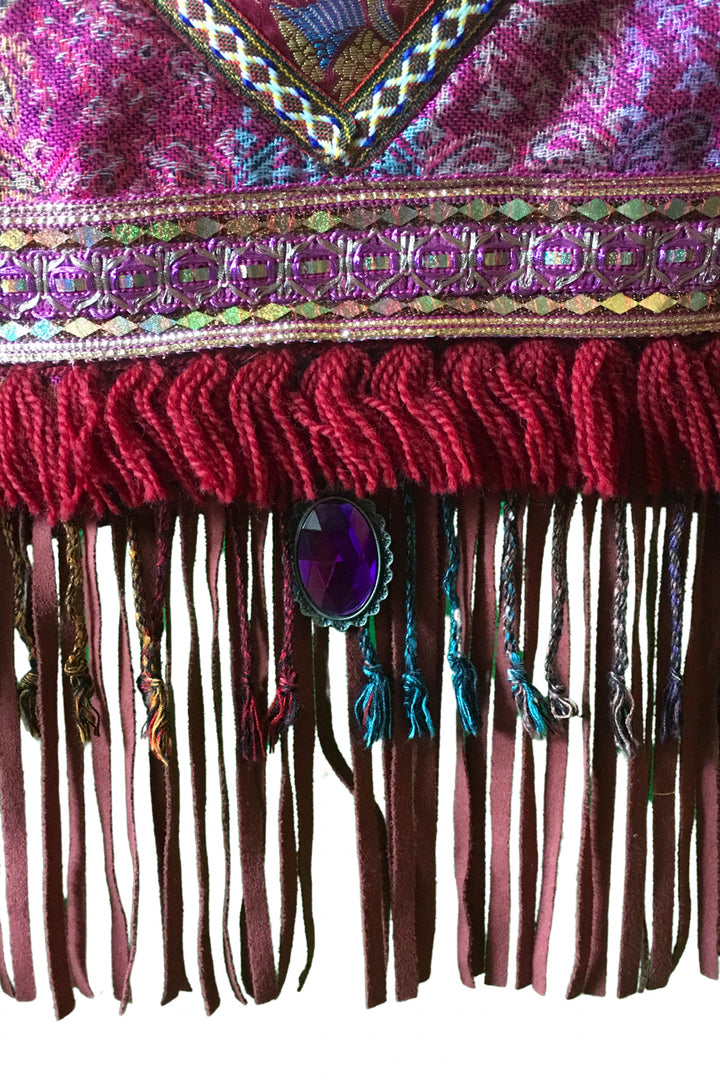 Boho Purple and Pinks Bag | Boho Purple and Pinks Bag | Mandala Stone